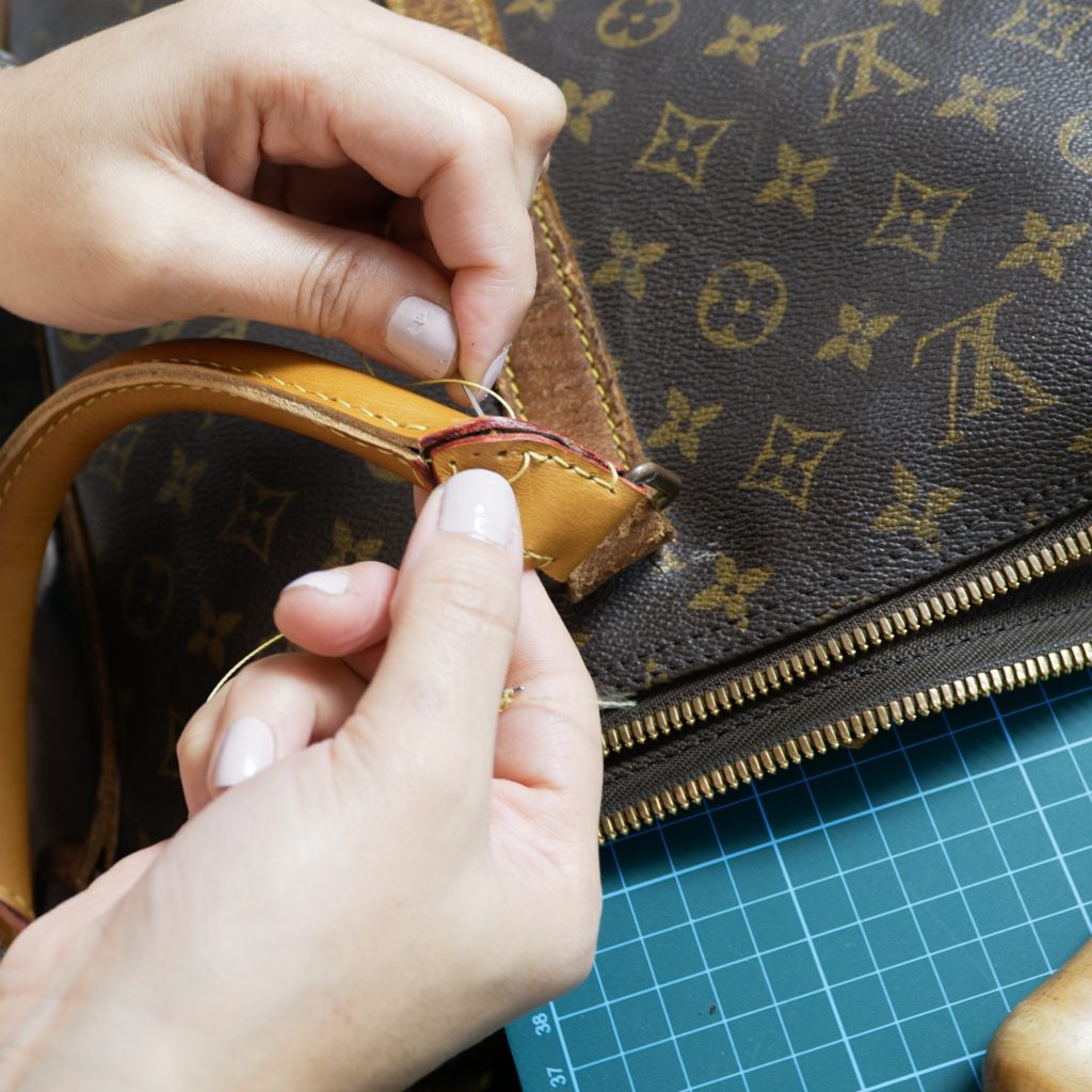 Restore Your Louis Vuitton - Handle & Binding Replacement - The Restory